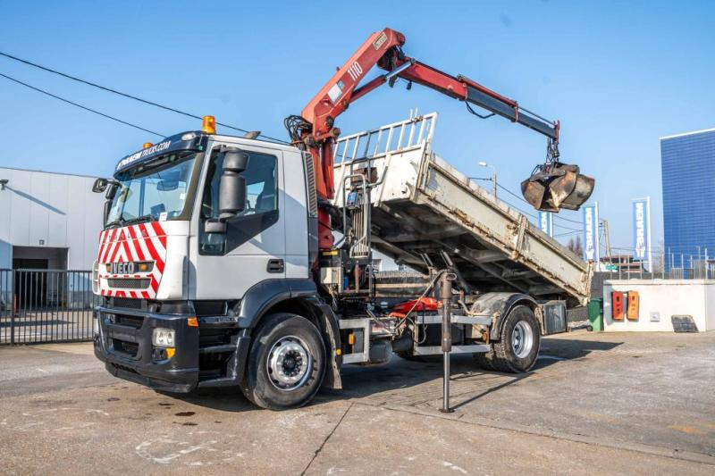 Iveco STRALIS 310- E5 + HMF 1110 K2 - Tipper, Crane truck: picture 1 Iveco STRALIS 310- E5 + HMF 1110 K2 - Tipper, Crane truck: picture 1