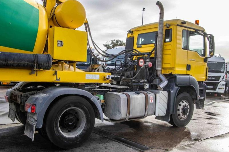 Concrete mixer truck MAN TGS 18.360 BLS-4X4H+SEMI MIXER 10M3: picture 7