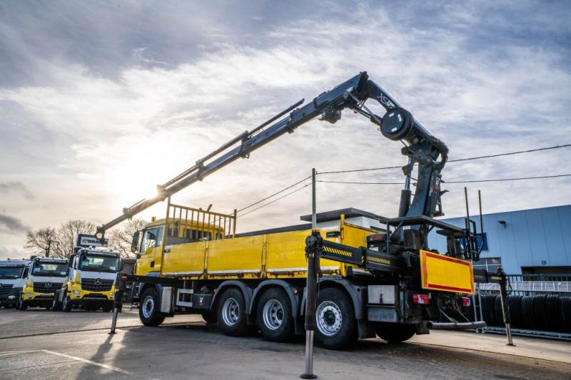 MAN TGS 32.400 BL - HIAB 288 EP- 5 HIPRO - Dropside/ Flatbed truck, Crane truck: picture 2 MAN TGS 32.400 BL - HIAB 288 EP- 5 HIPRO - Dropside/ Flatbed truck, Crane truck: picture 2
