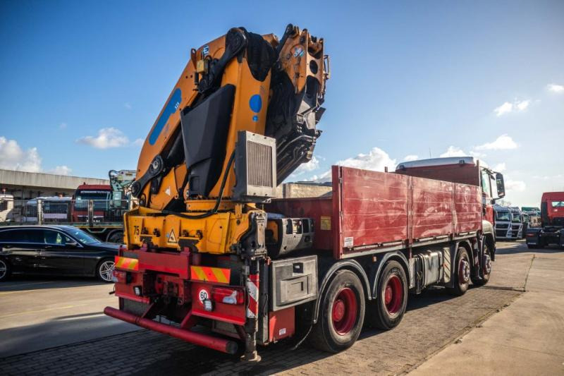 Dropside/ Flatbed truck, Crane truck MAN TGS 41.400 BB + EFFER 525/6x+JIB 6x: picture 7