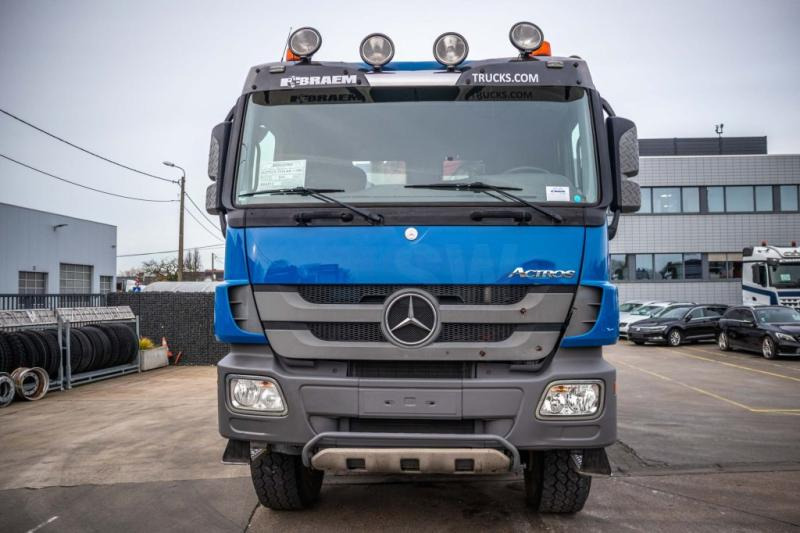 Tipper, Crane truck Mercedes ACTROS 3344 AK - HMF 1643 Z2: picture 7