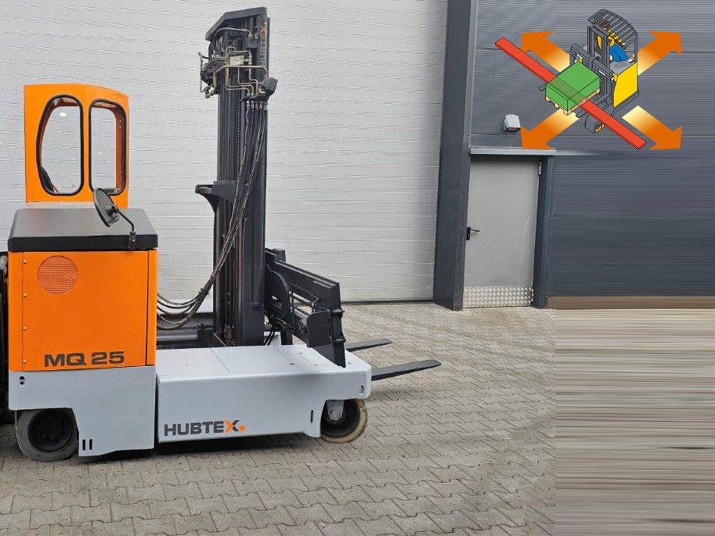 Hubtex MQ25 - TRIPLEX - 4-way reach truck: picture 1 Hubtex MQ25 - TRIPLEX - 4-way reach truck: picture 1