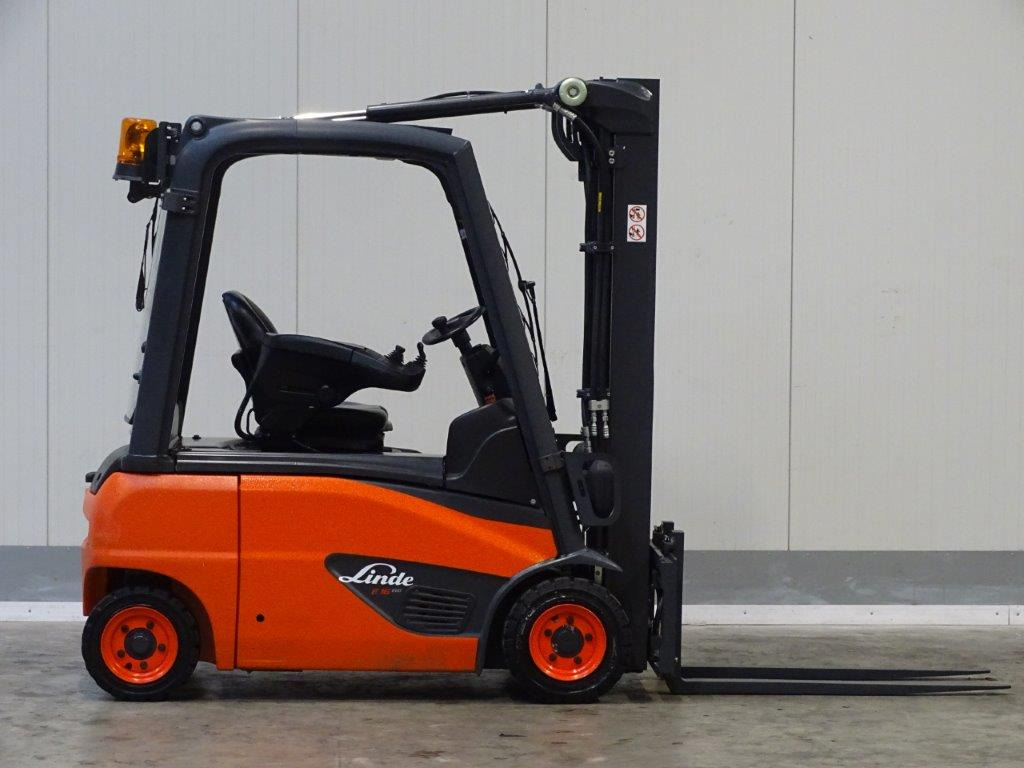 Linde E16P-02 - TRIPLEX - Electric forklift: picture 4 Linde E16P-02 - TRIPLEX - Electric forklift: picture 4