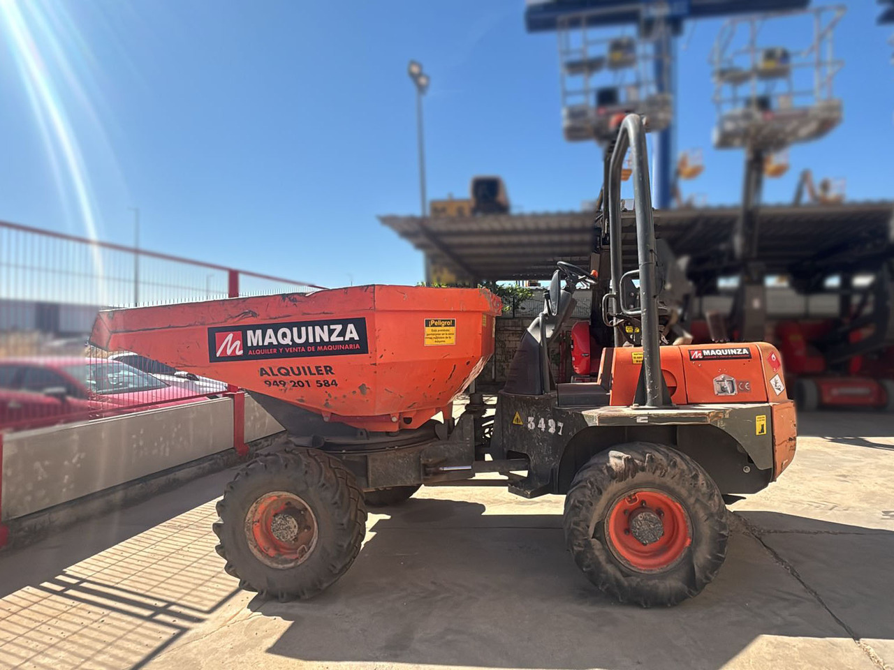 AUSA D350 AHG - Mini dumper: picture 3 AUSA D350 AHG - Mini dumper: picture 3