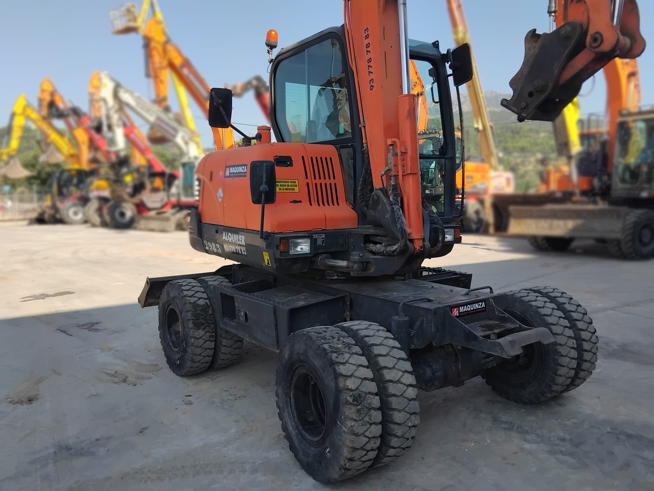Leasing of  DOOSAN DX55W DOOSAN DX55W: picture 12