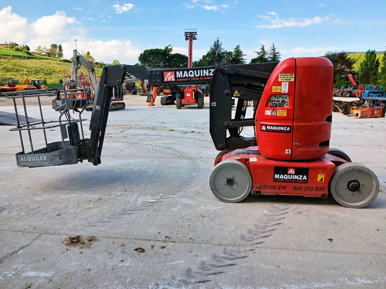 MANITOU 120AETJ C - Articulated boom: picture 1 MANITOU 120AETJ C - Articulated boom: picture 1