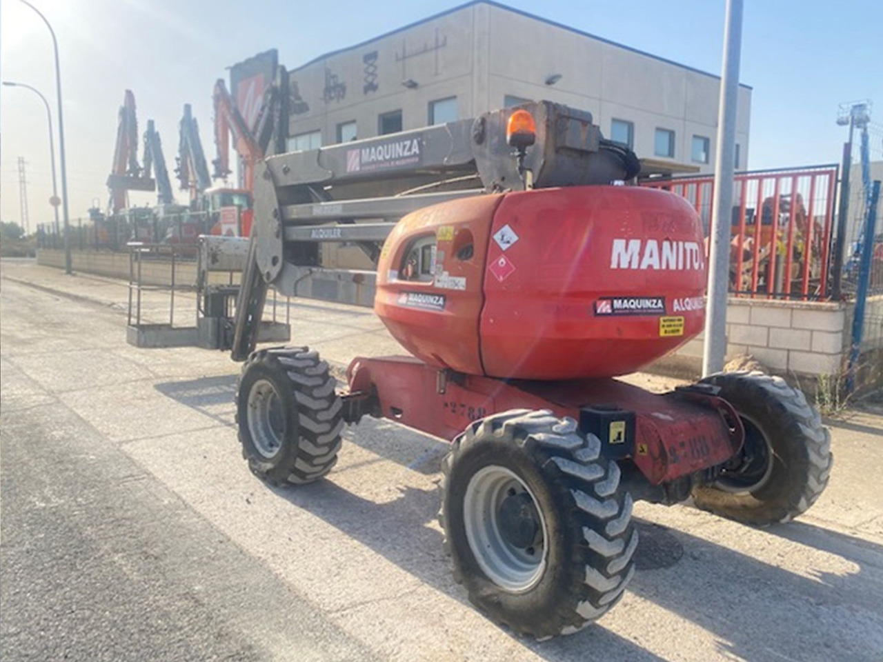 MANITOU 160ATJ EJE OSCILANTE - Articulated boom: picture 5 MANITOU 160ATJ EJE OSCILANTE - Articulated boom: picture 5