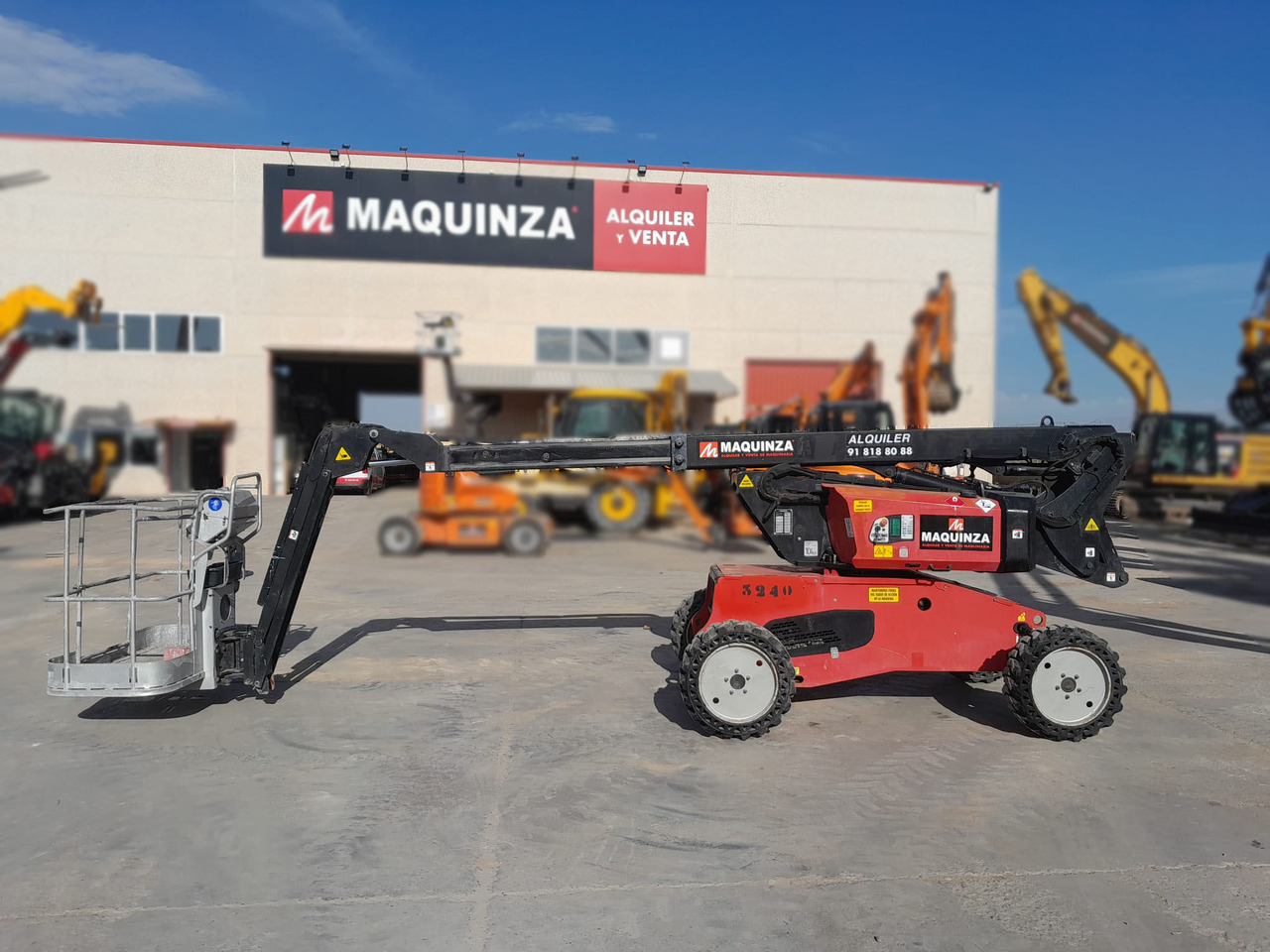 MANITOU MAN GO 12 - Articulated boom: picture 1 MANITOU MAN GO 12 - Articulated boom: picture 1