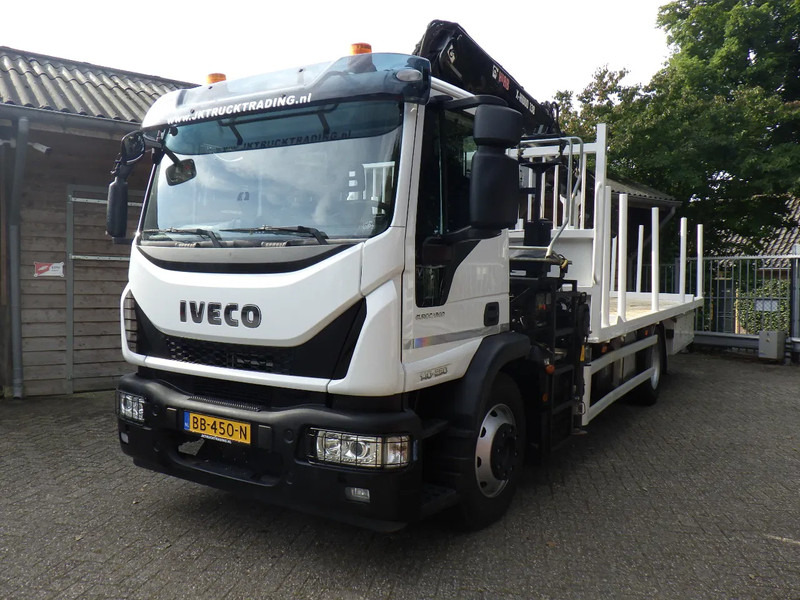 Iveco EuroCargo 140 250 / 6 cilinder / Manual / Bladgeveerd / Hiab X-HIDUO 158 / Radiografisch / Drilling / Winch - Crane truck: picture 1 Iveco EuroCargo 140 250 / 6 cilinder / Manual / Bladgeveerd / Hiab X-HIDUO 158 / Radiografisch / Drilling / Winch - Crane truck: picture 1