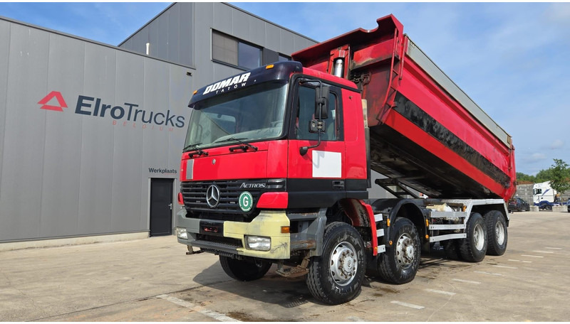 Mercedes-Benz Actros 4148 (8X8 / EPS / LAMES / GRAND PONT / V8 / COUVERTURE BENNE / GRAND BENNE !!!) - Tipper: picture 1 Mercedes-Benz Actros 4148 (8X8 / EPS / LAMES / GRAND PONT / V8 / COUVERTURE BENNE / GRAND BENNE !!!) - Tipper: picture 1
