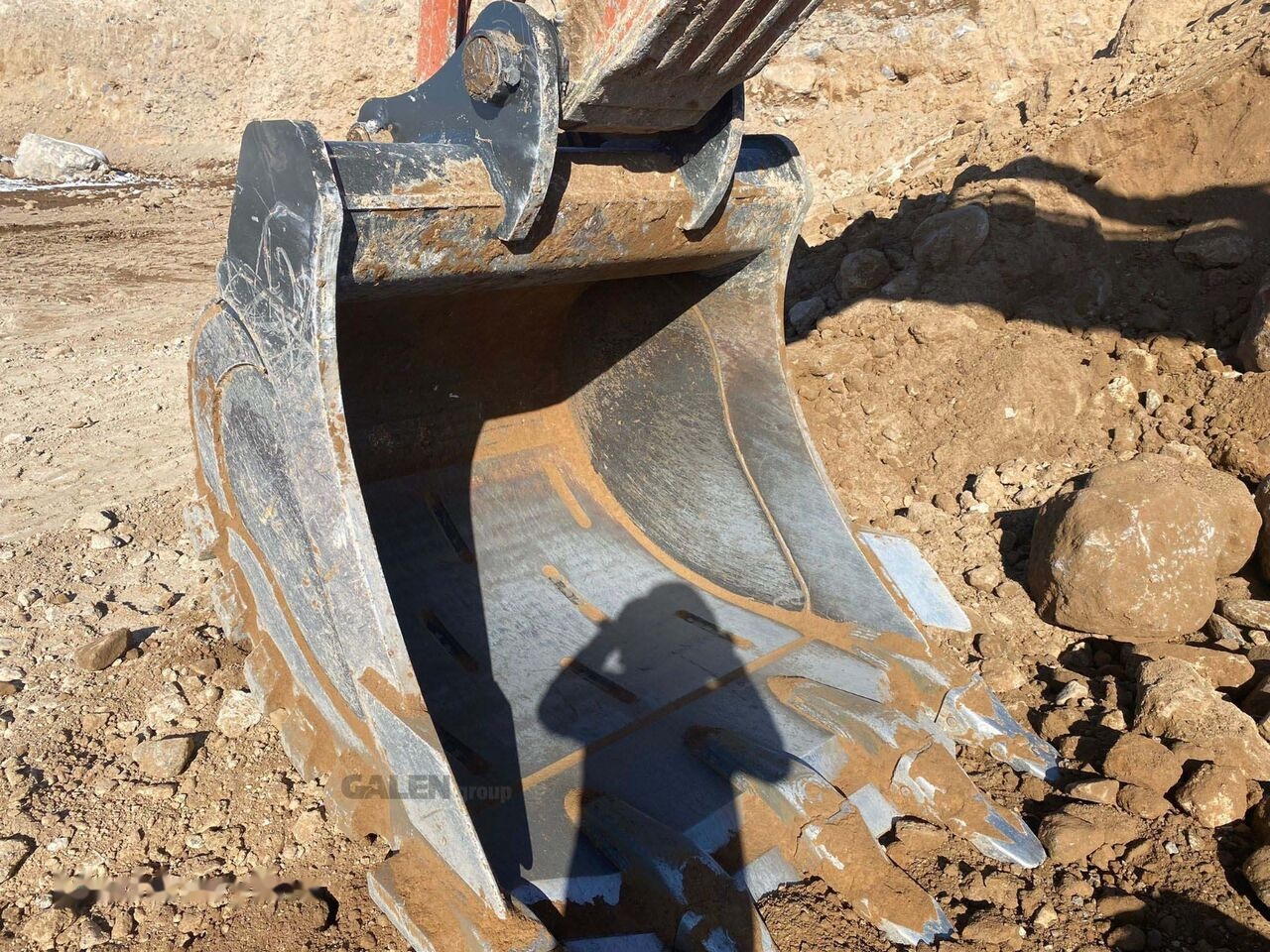 Hitachi ZX490 Heavy Duty Bucket - Excavator bucket: picture 2 Hitachi ZX490 Heavy Duty Bucket - Excavator bucket: picture 2