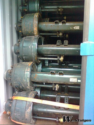 14 ton - Axle and parts for Trailer: picture 1 14 ton - Axle and parts for Trailer: picture 1