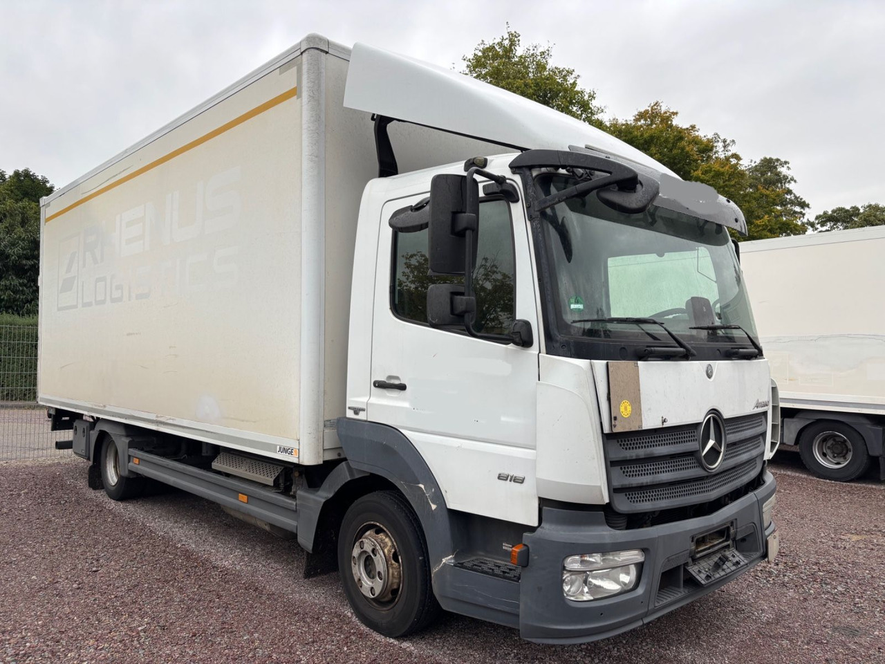 Mercedes-Benz Atego 818L, Euro-6, Klima, LBW - Box truck: picture 2 Mercedes-Benz Atego 818L, Euro-6, Klima, LBW - Box truck: picture 2