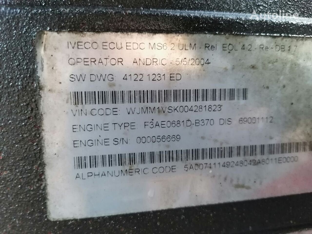 Engine for Truck IVECO Stralis cursor 10 430km F3AE0681D-B370 truck: picture 6 Engine for Truck IVECO Stralis cursor 10 430km F3AE0681D-B370 truck: picture 6