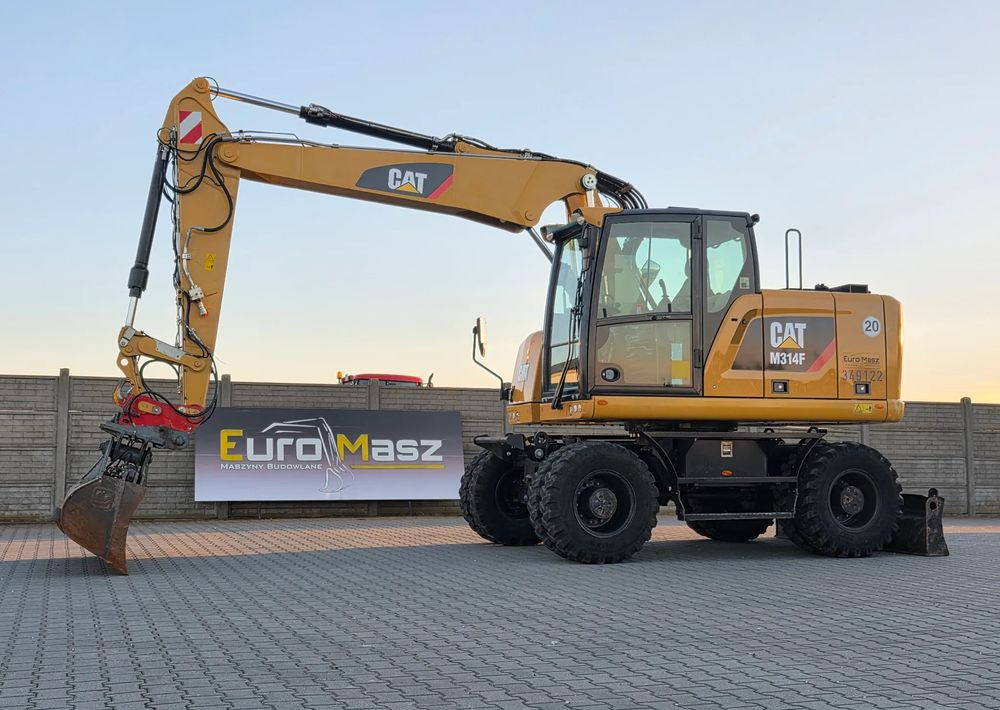 Caterpillar M314F, 2018 ROK, 4200 MTH - Wheel excavator: picture 2 Caterpillar M314F, 2018 ROK, 4200 MTH - Wheel excavator: picture 2