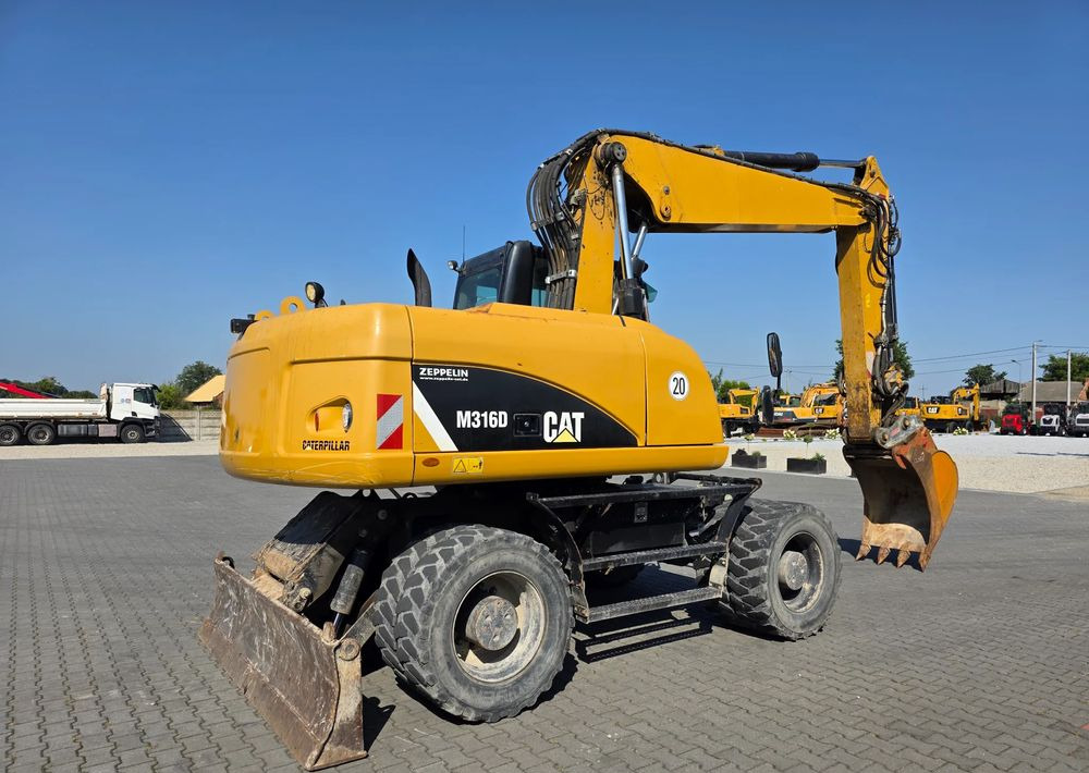 Caterpillar M316D, 2014 ROK, SZEROKIE MOSTY 275 CM, BEZ DPF i ADBLUE - Wheel excavator: picture 5 Caterpillar M316D, 2014 ROK, SZEROKIE MOSTY 275 CM, BEZ DPF i ADBLUE - Wheel excavator: picture 5