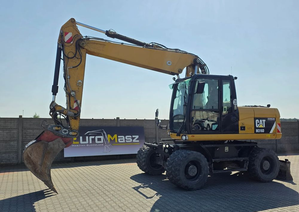 Caterpillar M316D, 2014 ROK, SZEROKIE MOSTY 275 CM, BEZ DPF i ADBLUE - Wheel excavator: picture 1 Caterpillar M316D, 2014 ROK, SZEROKIE MOSTY 275 CM, BEZ DPF i ADBLUE - Wheel excavator: picture 1