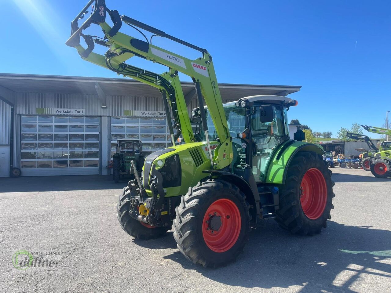 CLAAS Arion 440 CIS - Farm tractor: picture 5 CLAAS Arion 440 CIS - Farm tractor: picture 5