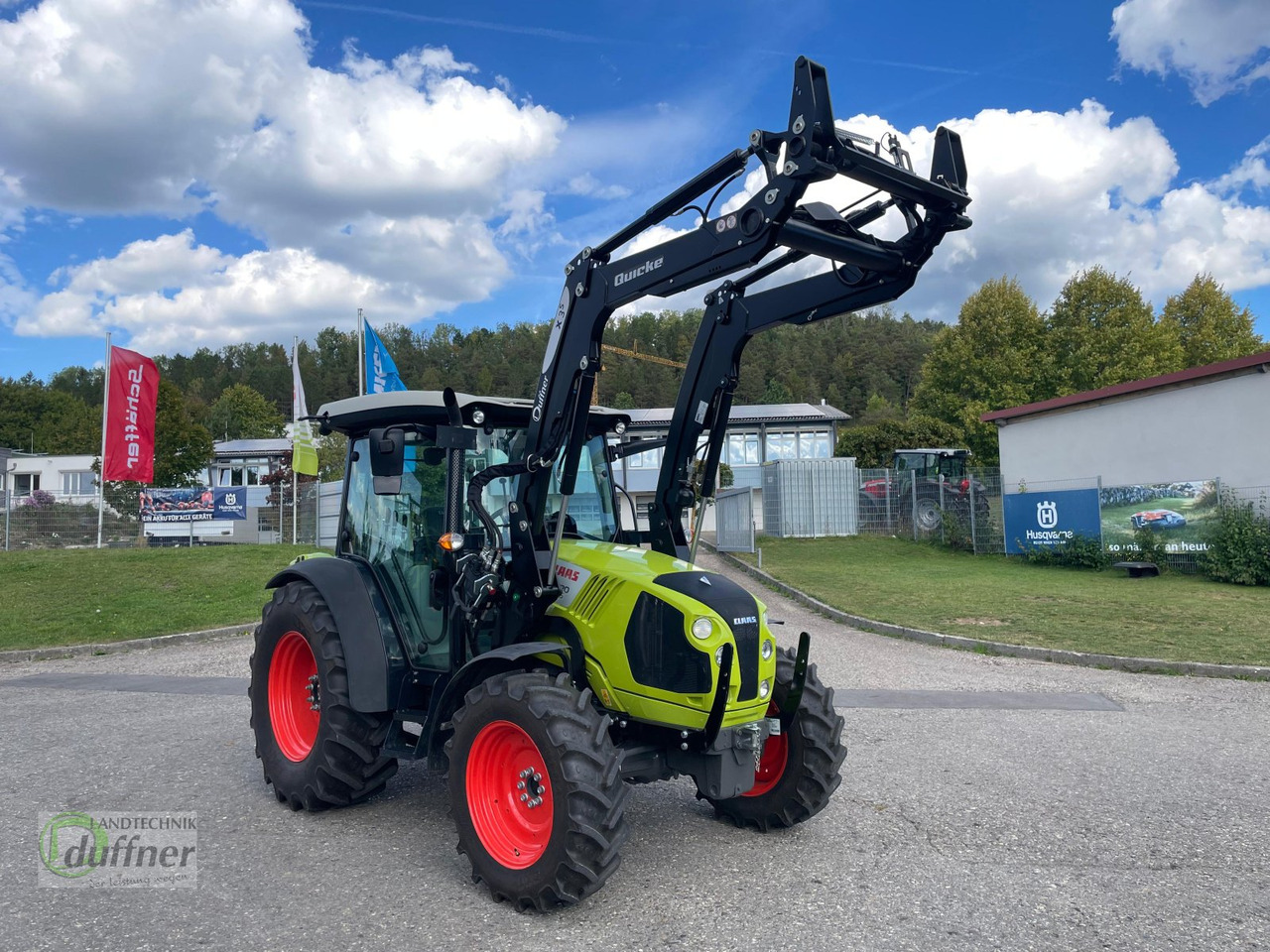 CLAAS Atos 220 C mit Quicke X3S Performance - Farm tractor: picture 1 CLAAS Atos 220 C mit Quicke X3S Performance - Farm tractor: picture 1