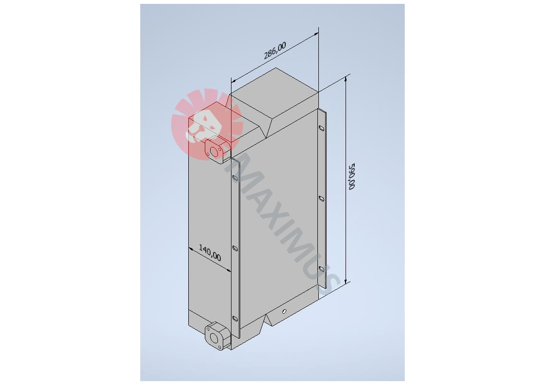 ATLAS COPCO GA22 - Radiator for Air compressor: picture 1 ATLAS COPCO GA22 - Radiator for Air compressor: picture 1