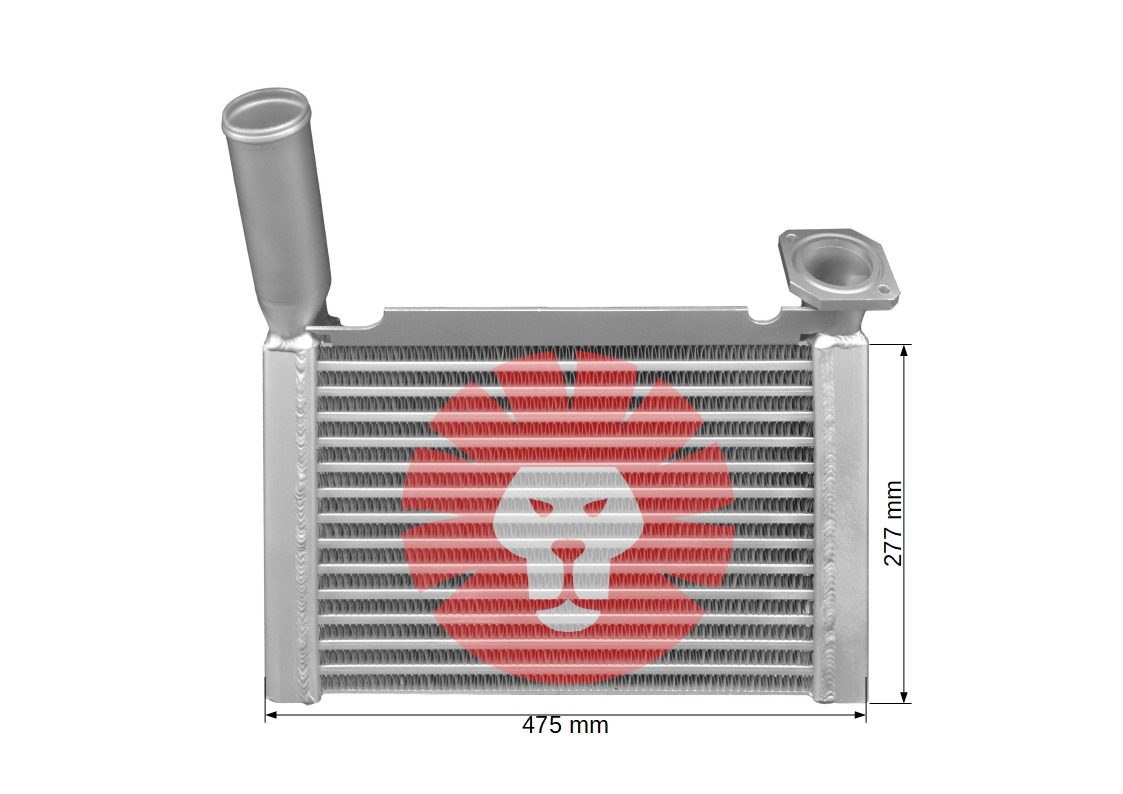 FENDT FARMER 409 VARIO, FARMER 410 VARIO, FARMER 411 VARIO, FARMER 412 VARIO, FAVORIT 711 VARIO, FAVORIT 712 VARIO 714 VARIO, 716 VARIO T2 - Intercooler for Farm tractor: picture 2 FENDT FARMER 409 VARIO, FARMER 410 VARIO, FARMER 411 VARIO, FARMER 412 VARIO, FAVORIT 711 VARIO, FAVORIT 712 VARIO 714 VARIO, 716 VARIO T2 - Intercooler for Farm tractor: picture 2