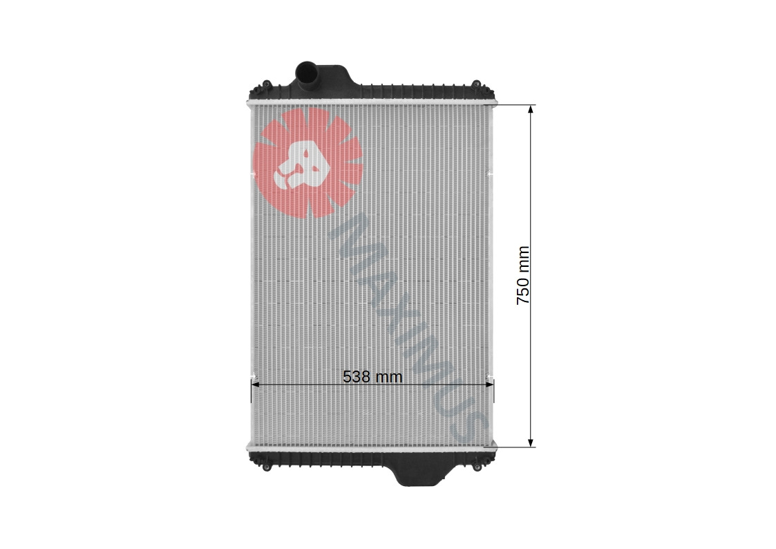 NEW HOLLAND T8.350 T8.320 T8.380 T8.410 - Radiator for Farm tractor: picture 3 NEW HOLLAND T8.350 T8.320 T8.380 T8.410 - Radiator for Farm tractor: picture 3