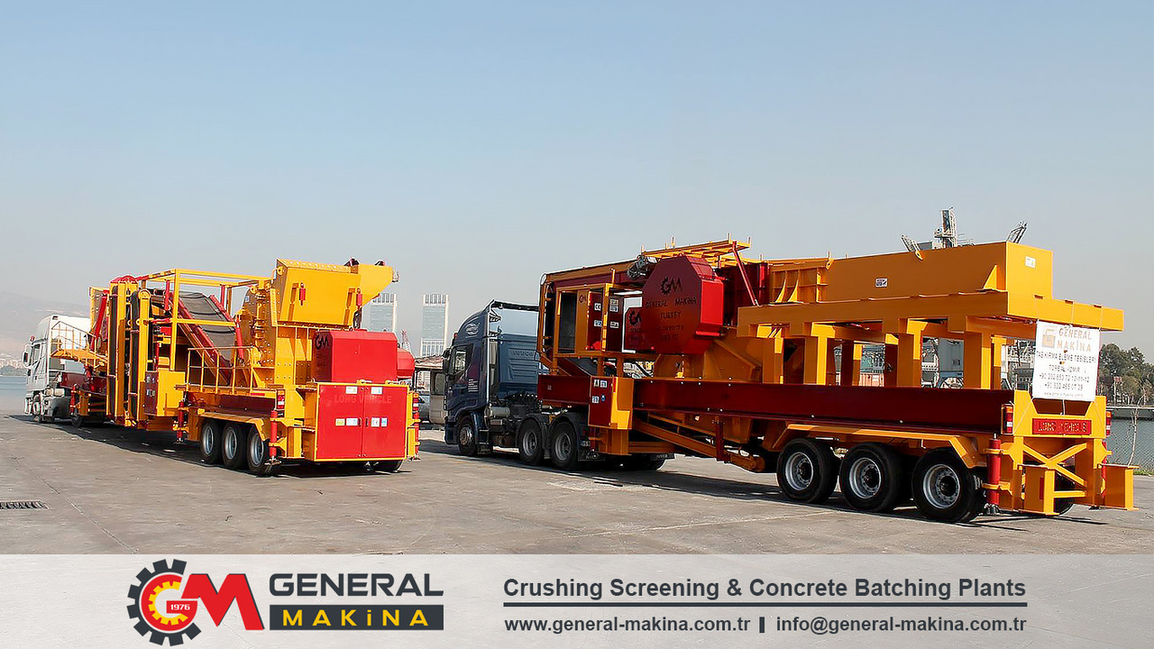 GENERAL MAKİNA Mobile Crushing System With Jaw Crusher - Jaw crusher: picture 1 GENERAL MAKİNA Mobile Crushing System With Jaw Crusher - Jaw crusher: picture 1