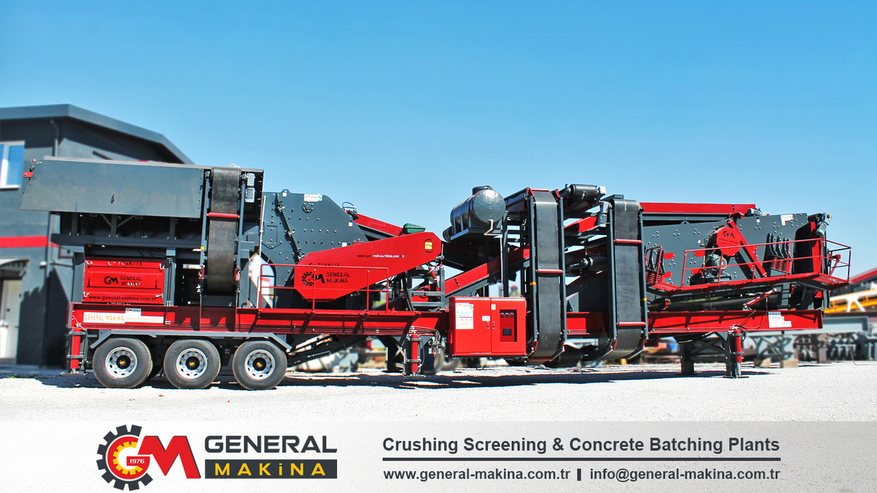 General Makina High Capacity Mobile Crusher Plant for Sale - Mobile crusher: picture 4 General Makina High Capacity Mobile Crusher Plant for Sale - Mobile crusher: picture 4