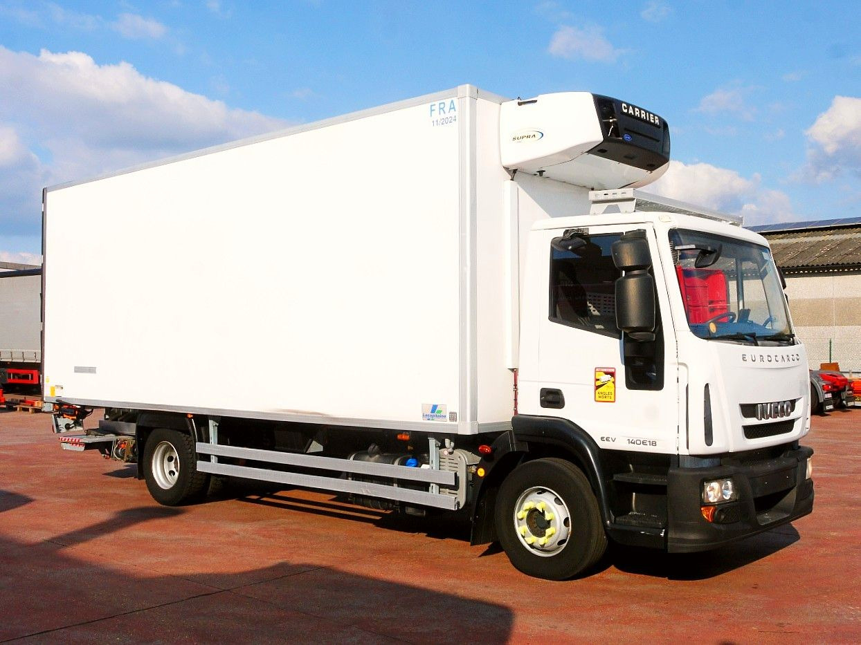 Iveco 140E18 FLEISH KUHLKOFFER CARRIER SUPRA 550 LBW Iveco 140E18 FLEISH KUHLKOFFER CARRIER SUPRA 550 LBW - Refrigerator truck: picture 3 Iveco 140E18 FLEISH KUHLKOFFER CARRIER SUPRA 550 LBW Iveco 140E18 FLEISH KUHLKOFFER CARRIER SUPRA 550 LBW - Refrigerator truck: picture 3