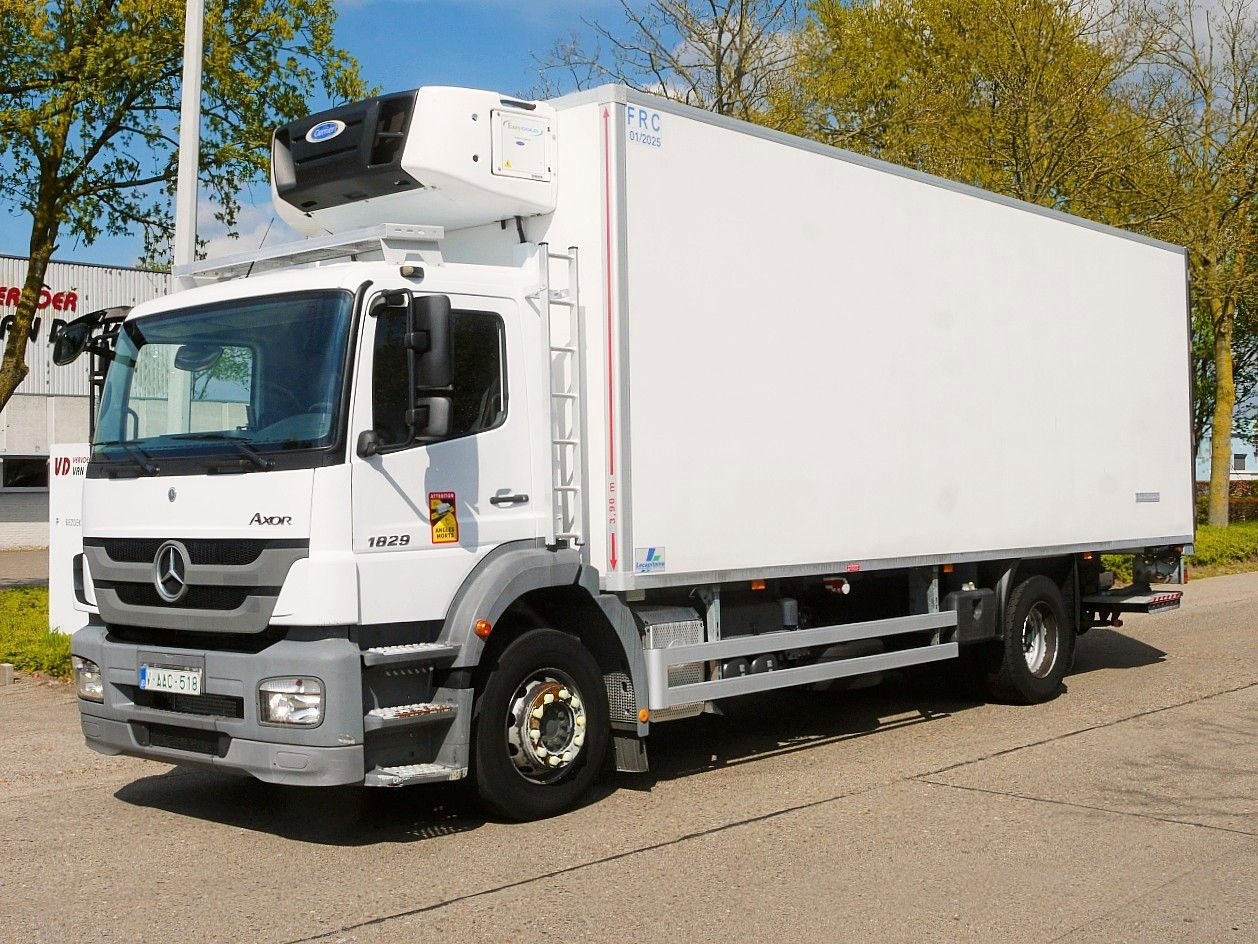 Mercedes-Benz 1829 AXOR FLEISHBAHNEN KUHKOFFER CARRIER SUPRA - Refrigerator truck, Crane truck: picture 2 Mercedes-Benz 1829 AXOR FLEISHBAHNEN KUHKOFFER CARRIER SUPRA - Refrigerator truck, Crane truck: picture 2