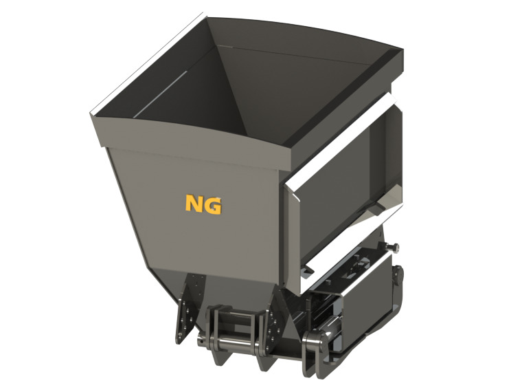 BIG BAG SACK FILLING BUCKET - Bucket for Loader: picture 1 BIG BAG SACK FILLING BUCKET - Bucket for Loader: picture 1
