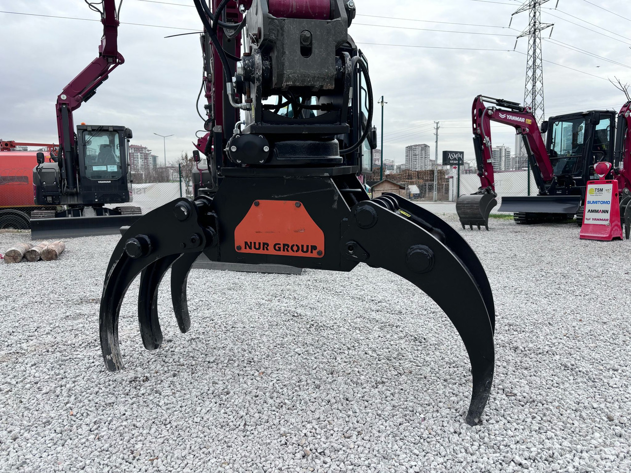 NEW TIMBER GRAPPLE - NG ATTACHMENTS - Grapple for Excavator: picture 3 NEW TIMBER GRAPPLE - NG ATTACHMENTS - Grapple for Excavator: picture 3