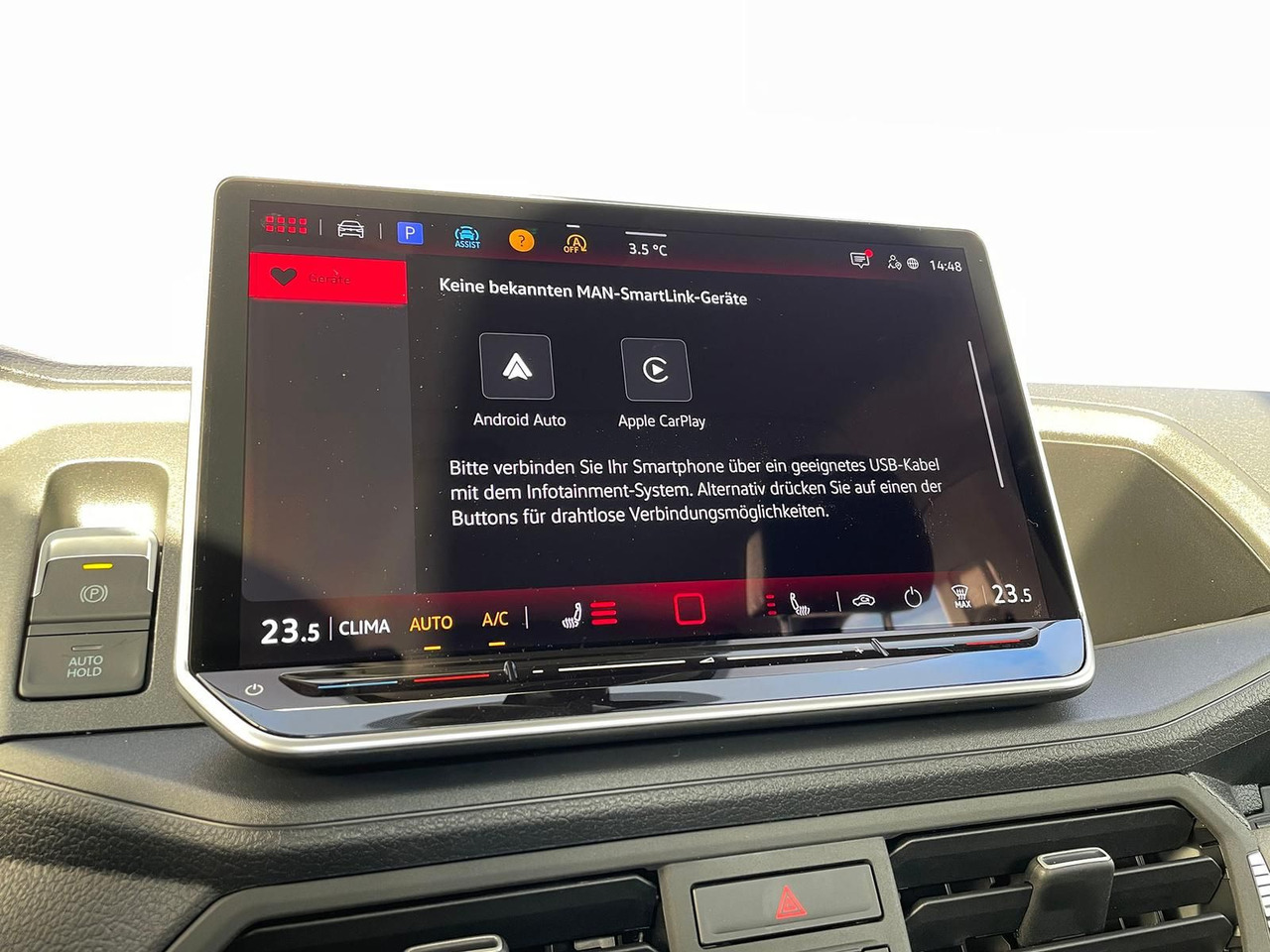 Flatbed van, Combi van MAN TGE 3.180 Pritsche DOKA MR STANDHZ AHK KAMERA: picture 20