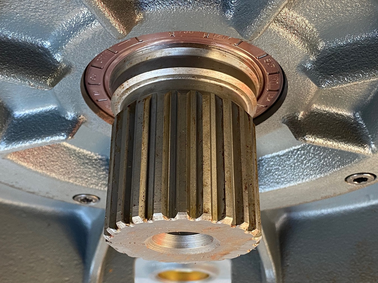 Transmission for Mobile crane Liebherr Pumpenverteilergetriebe Typ:PVG351 C 385, ID-Nr.9078761.   LTC 1055-00, LTC 1055-01, LTC 1055-02, LTC 1055-3-1.: picture 15