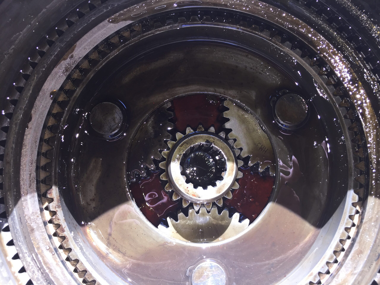 Gearbox for Excavator Liebherr Schwenkantrieb Typ: SAT250/201.   ID-Nr.9441540-ID-Nr.9442325-ID-Nr.9443060.  R912, R922, R932.: picture 8