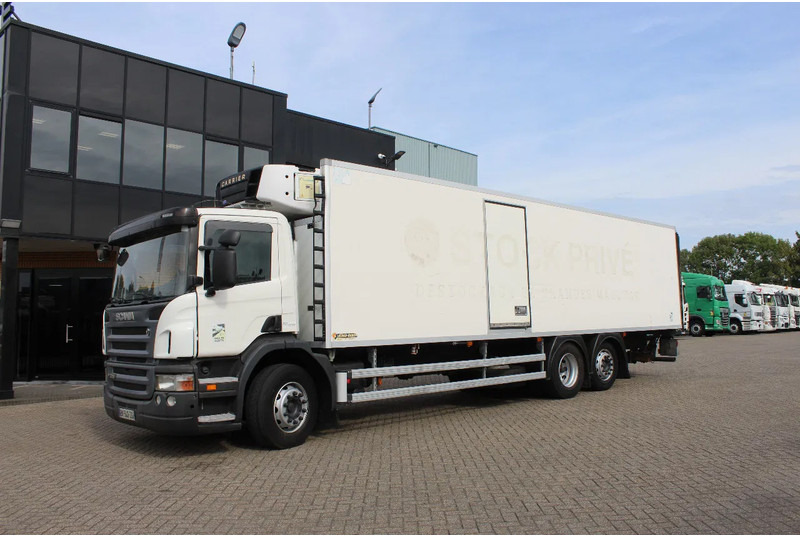 Scania P320 * EURO5 * 6X2 * CARRIER SUPRA 750 * MANUAL * - Refrigerator truck: picture 1 Scania P320 * EURO5 * 6X2 * CARRIER SUPRA 750 * MANUAL * - Refrigerator truck: picture 1