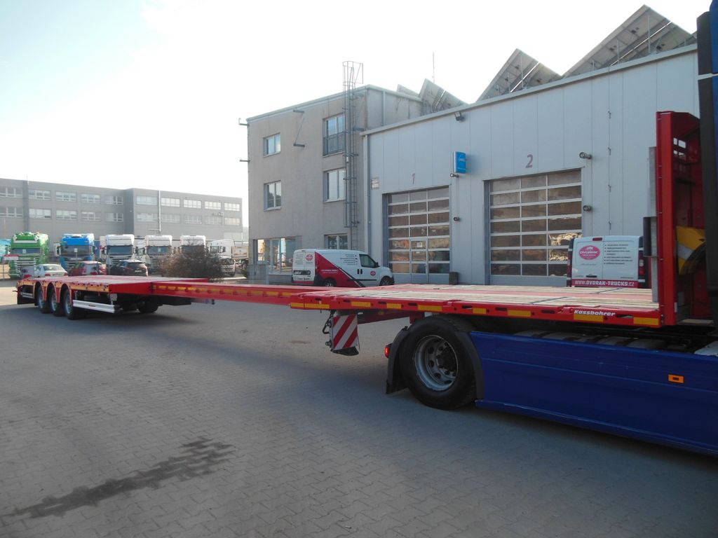 Dropside/ Flatbed semi-trailer Kässbohrer K.SPA.M3, PLATTFORM MEGA TELESKOP 7M, SOFORT!!! Kässbohrer K.SPA.M3, PLATTFORM MEGA TELESKOP 7M, SOFORT!!!: picture 17