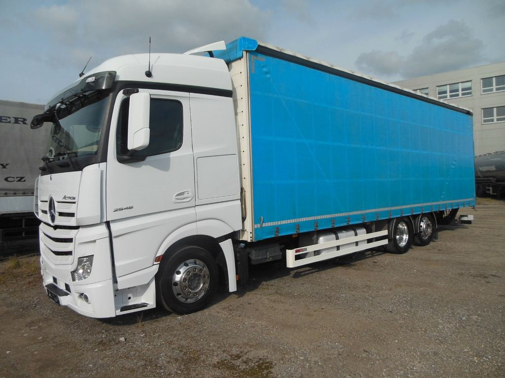 Mercedes-Benz ACTROS 2546, 24 PALETTEN, LBW, ALU FELGEN, TOP!! Mercedes-Benz ACTROS 2546, 24 PALETTEN, LBW, ALU FELGEN, TOP!! - Curtainsider truck: picture 1 Mercedes-Benz ACTROS 2546, 24 PALETTEN, LBW, ALU FELGEN, TOP!! Mercedes-Benz ACTROS 2546, 24 PALETTEN, LBW, ALU FELGEN, TOP!! - Curtainsider truck: picture 1