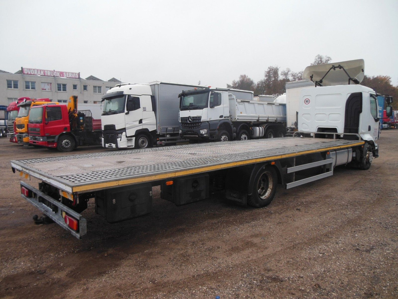 Renault Midlum 280.12 DXI, Plattform 8,5 m, Euro 5 - Dropside/ Flatbed truck: picture 3 Renault Midlum 280.12 DXI, Plattform 8,5 m, Euro 5 - Dropside/ Flatbed truck: picture 3