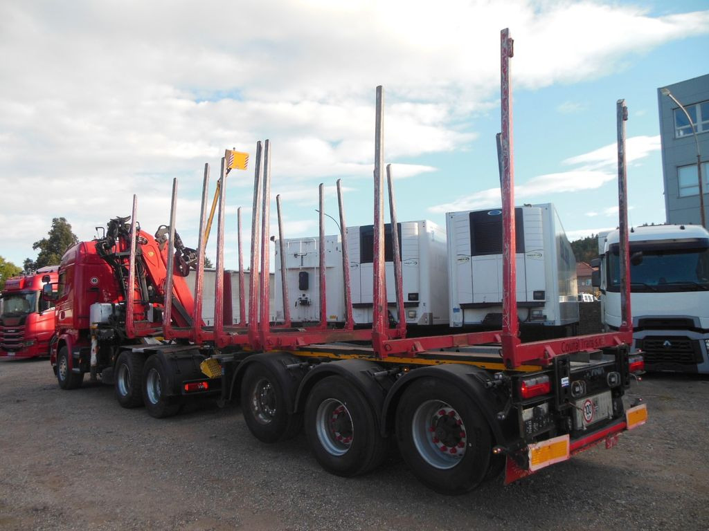 Scania R450,6X4, EPSILON 170+AUFLIEGER UMIKOV TELESKOP - Timber truck, Crane truck: picture 4 Scania R450,6X4, EPSILON 170+AUFLIEGER UMIKOV TELESKOP - Timber truck, Crane truck: picture 4