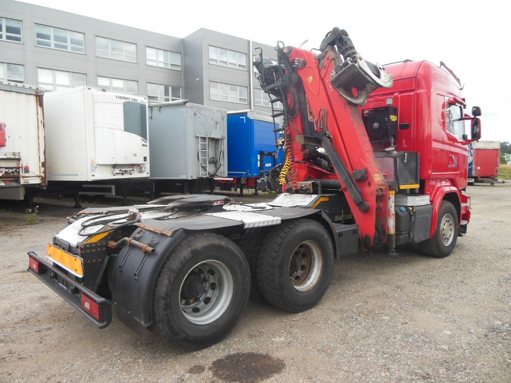 Scania R450,6X4, KRAN, EPSILON 170 + UMIKOV TELESKOP - Timber truck, Crane truck: picture 5 Scania R450,6X4, KRAN, EPSILON 170 + UMIKOV TELESKOP - Timber truck, Crane truck: picture 5
