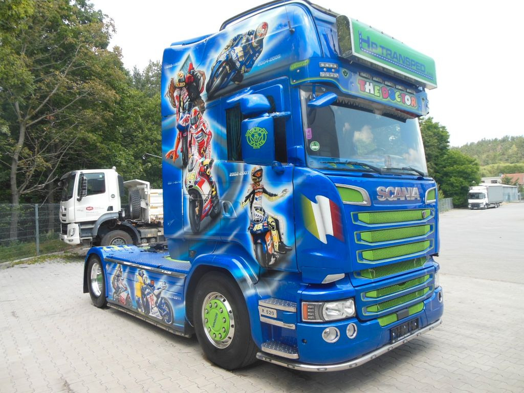Scania R520, V8, ROSSI, LEDER, TOP!!! - Tractor unit: picture 2 Scania R520, V8, ROSSI, LEDER, TOP!!! - Tractor unit: picture 2