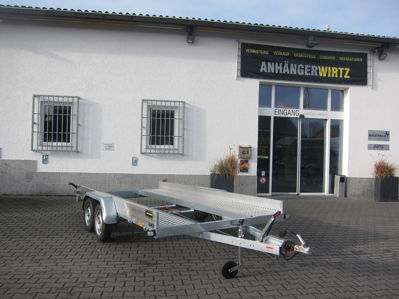 Anssems AMT ECO 2000 light 400x188x18cm (XL) Alurampen 2000kg Wohnmobilanhänger Januar Aktion - Autotransporter trailer: picture 5 Anssems AMT ECO 2000 light 400x188x18cm (XL) Alurampen 2000kg Wohnmobilanhänger Januar Aktion - Autotransporter trailer: picture 5