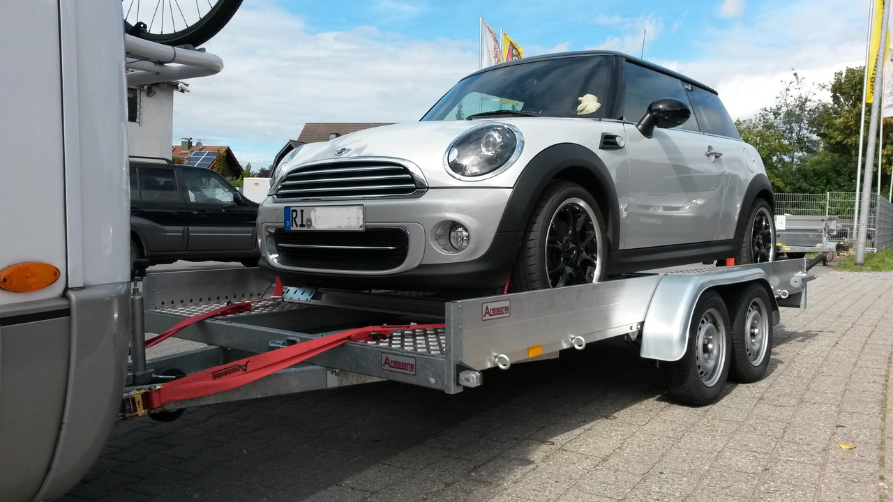 Anssems AMT ECO 2000 light 400x188x18cm (XL) Alurampen 2000kg Wohnmobilanhänger Januar Aktion - Autotransporter trailer: picture 1 Anssems AMT ECO 2000 light 400x188x18cm (XL) Alurampen 2000kg Wohnmobilanhänger Januar Aktion - Autotransporter trailer: picture 1