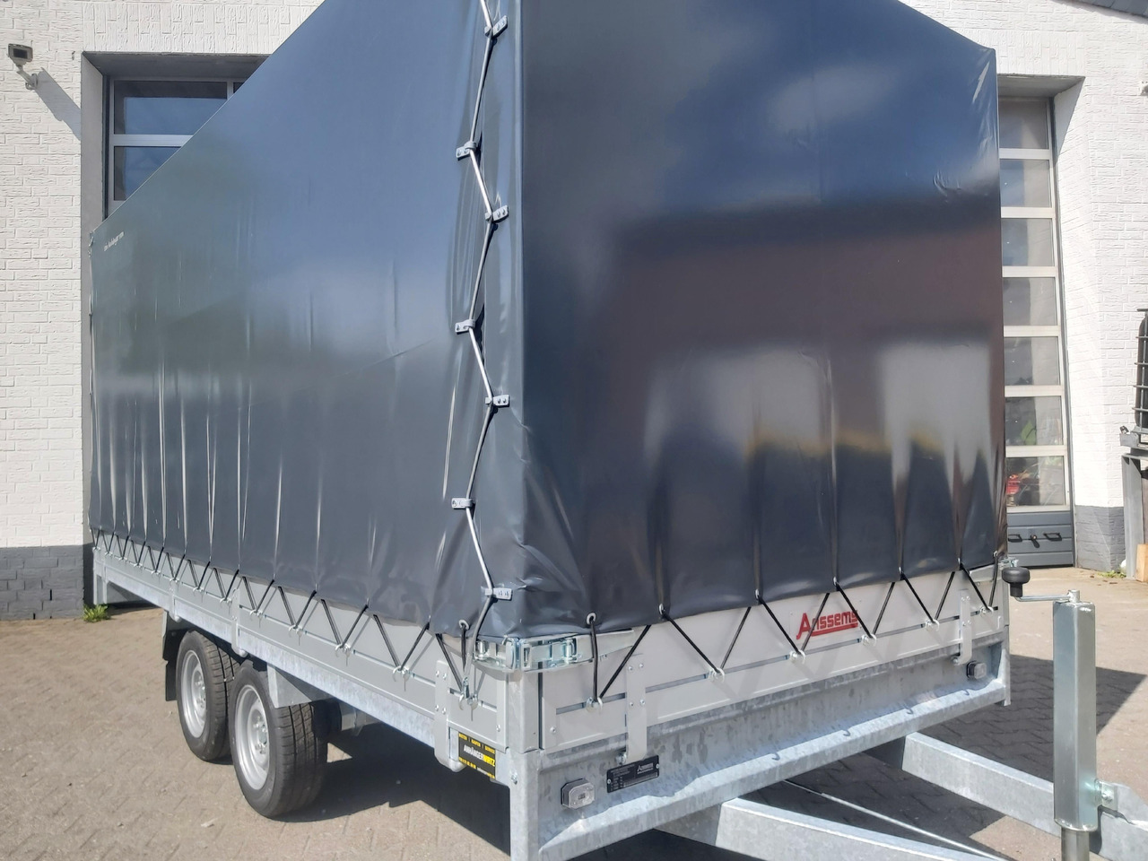 Anssems Hochlader PSX - S 3000 405x178x30cm 180cm Hochplane grau (XL) 3000kg Aktion - Curtainsider trailer: picture 3 Anssems Hochlader PSX - S 3000 405x178x30cm 180cm Hochplane grau (XL) 3000kg Aktion - Curtainsider trailer: picture 3
