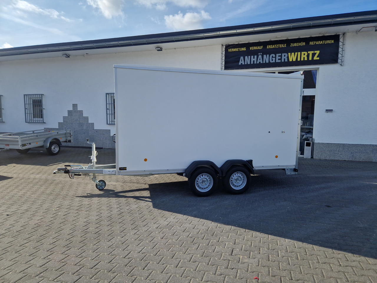 Böckmann Koffer KT 4018/27 H weiß 400x185x202cm (XL) 2700kg Modell 2024 - Closed box trailer: picture 2 Böckmann Koffer KT 4018/27 H weiß 400x185x202cm (XL) 2700kg Modell 2024 - Closed box trailer: picture 2