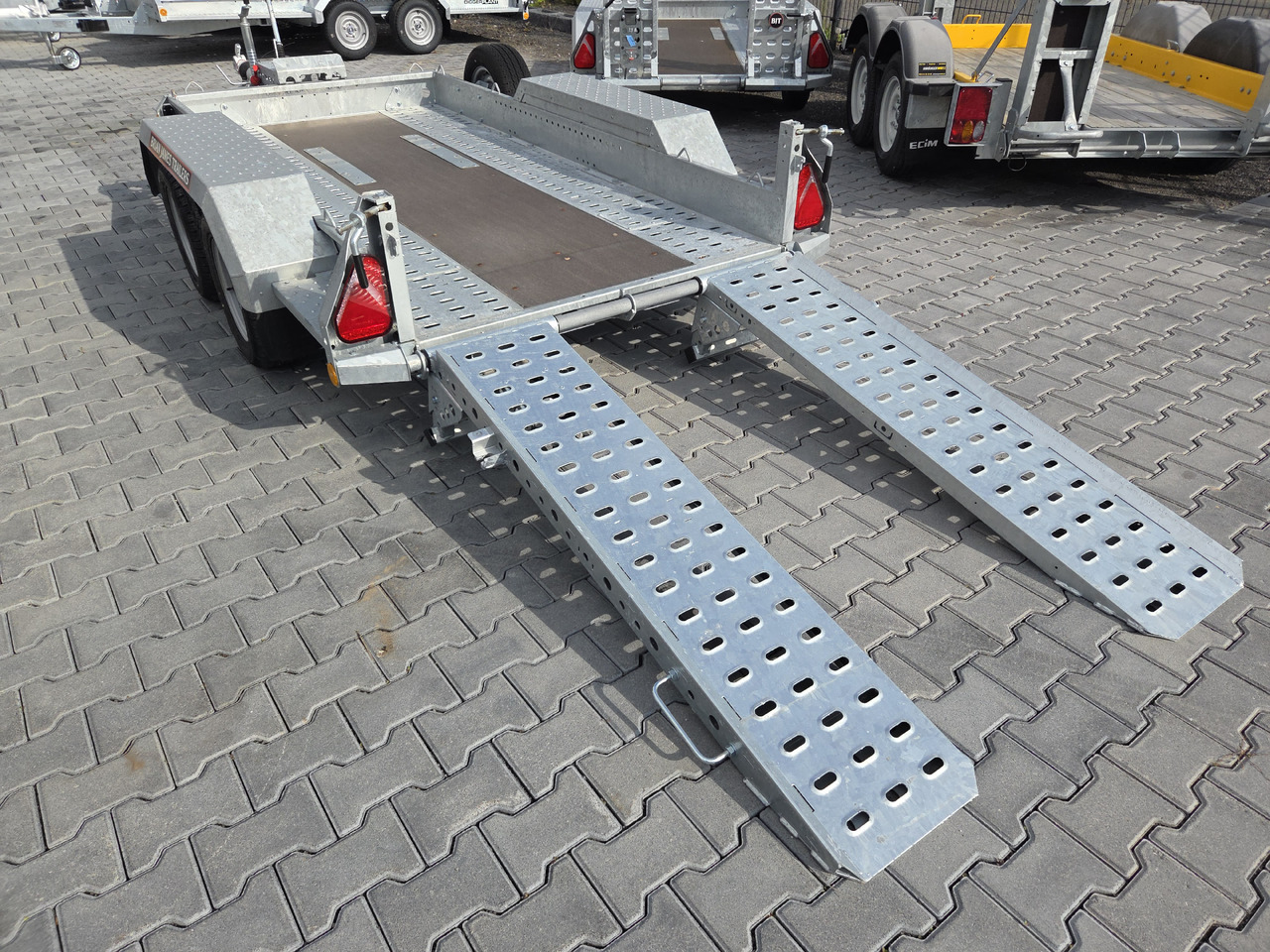Brian James Digger Plant 543-2813-35 280x130cm Auffahrrampen klappbar Reserverad 3500kg - Plant trailer: picture 5 Brian James Digger Plant 543-2813-35 280x130cm Auffahrrampen klappbar Reserverad 3500kg - Plant trailer: picture 5