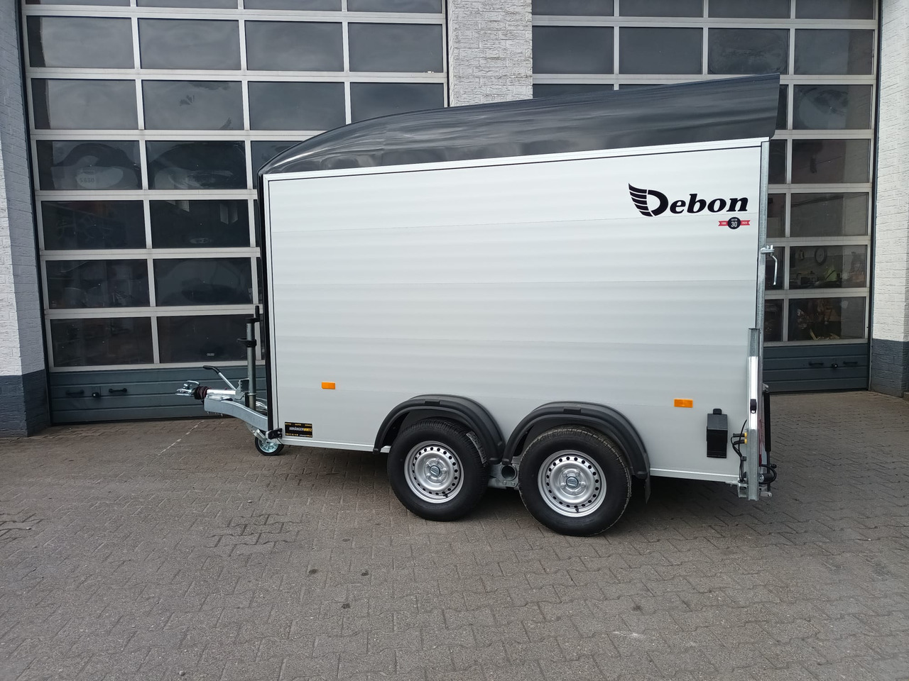 Closed box trailer Cargo Roadster 500 312x167x199cm Alu Poly black Seitentür 100km/H Pullman 2000kg Sommer Aktion 2025: picture 12