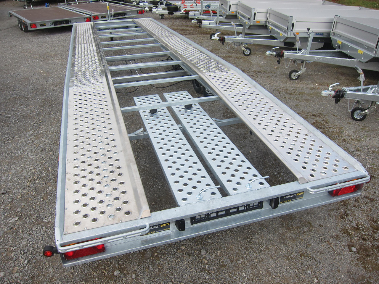 Cartrailer 3500 easyload knicklader 805x205cm Tridem 13" 3500kg für 2 PKW - Autotransporter trailer: picture 5 Cartrailer 3500 easyload knicklader 805x205cm Tridem 13" 3500kg für 2 PKW - Autotransporter trailer: picture 5