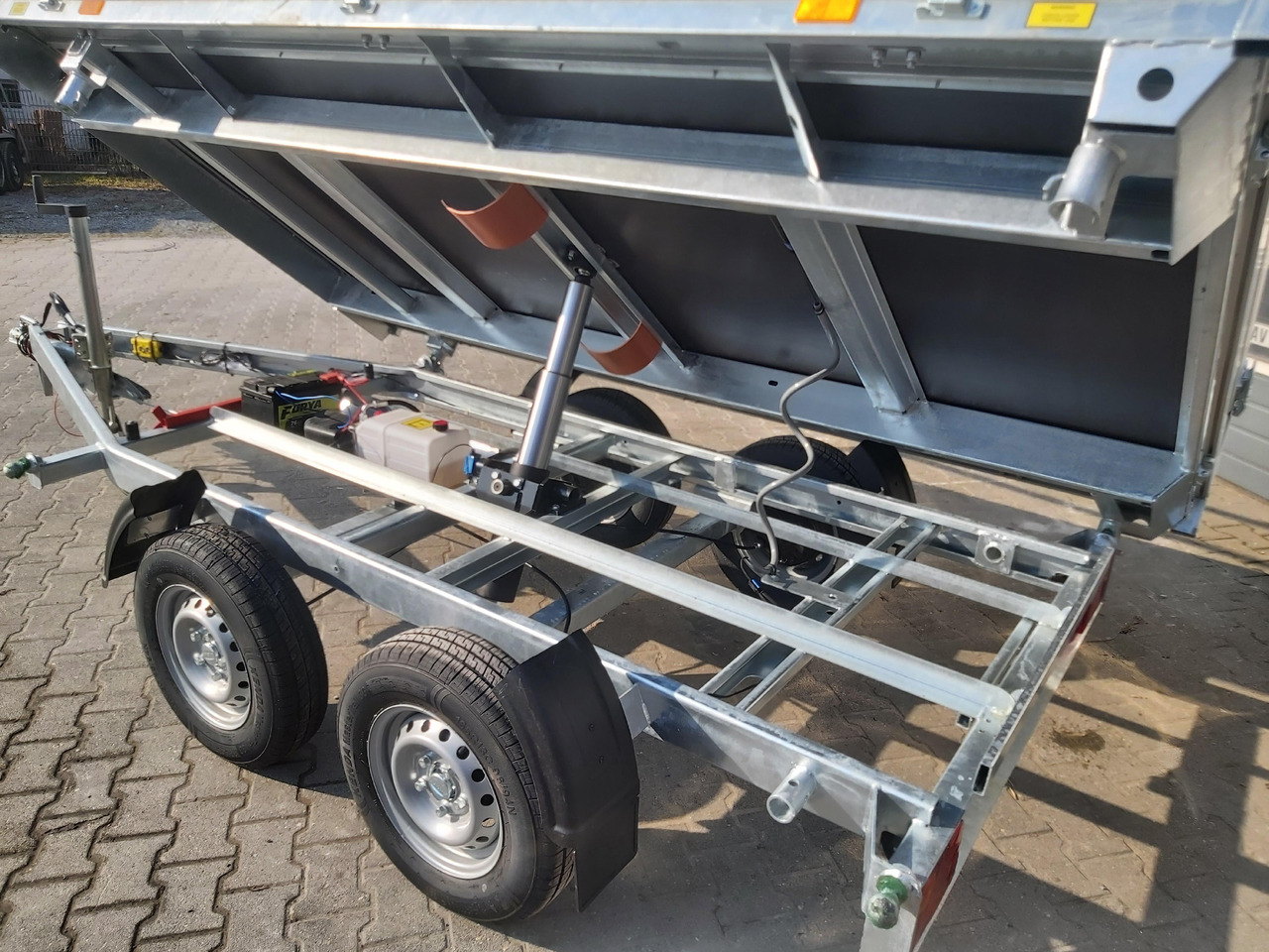 Tipper trailer Cheval Liberte Debon Kipper PW 2.4 Basic Elektro 305x180x35cm 2600kg Modell 2024: picture 8